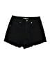 Rewash Hearts Black Denim Shorts Size 1 - photo 1