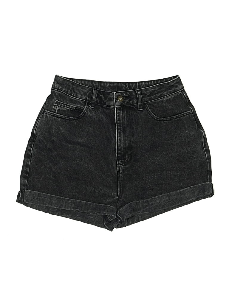 Pre-owned Collusion Denim Shorts In Black