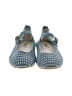 Charlotte Stone Houndstooth Blue Flats Size 11 - photo 2