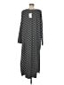 Assorted Brands Stripes Black Casual Dress Size M - photo 2