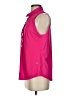 FORAY GOLF Pink Sleeveless Button-Down Shirt Size S - photo 5