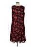 Perceptions Floral Black Casual Dress Size XL - photo 2