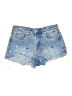 Blank NYC 100% Cotton Stars Blue Denim Shorts Size 26 waist - photo 1