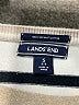 Lands' End 100% Supima Cotton Stripes Ivory Pullover Sweater Size 6 - 8 - photo 3