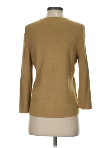 Liz Claiborne Collection Long Sleeve Silk Top (view 2)