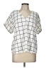 MELLODAY White Short Sleeve Blouse Size L - photo 1