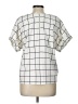 MELLODAY White Short Sleeve Blouse Size L - photo 2