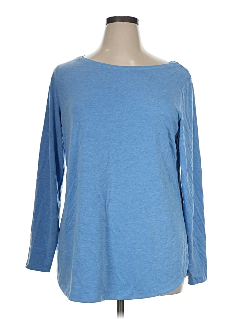 Pre-owned Orvis 3/4 Sleeve T-shirt In Blue