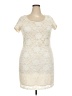 Tiana B. 100% Polyester Ivory Cocktail Dress Size XXL - photo 1