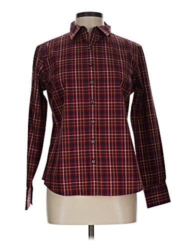 Lands' End Long Sleeve Button-Down Shirt (view 1)