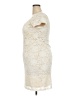 Tiana B. 100% Polyester Ivory Cocktail Dress Size XXL - photo 5