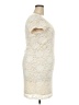 Tiana B. 100% Polyester Ivory Cocktail Dress Size XXL - photo 4