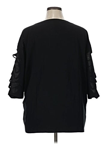 Torrid 3/4 Sleeve T-Shirt (view 2)