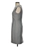 Tahari Solid Gray Cocktail Dress Size 2 - photo 5