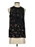 Coach 100% Cupro Black Sleeveless Blouse Size 2 - photo 1