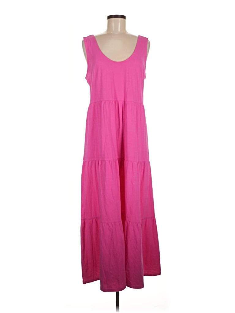 Pre-owned Jcrew Casual Dress In Pink