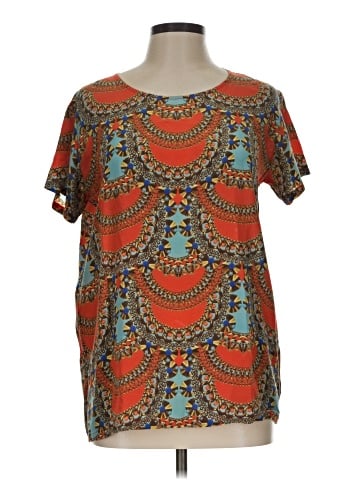 Almost Famous Short Sleeve Blouse (view 1)