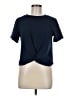 Assorted Brands Blue Short Sleeve Top Size M - photo 1