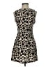Assorted Brands 100% Polyester Polka Dots Brown Cocktail Dress Size 5 - photo 1