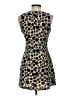 Assorted Brands 100% Polyester Polka Dots Brown Cocktail Dress Size 5 - photo 2
