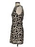 Assorted Brands 100% Polyester Polka Dots Brown Cocktail Dress Size 5 - photo 5