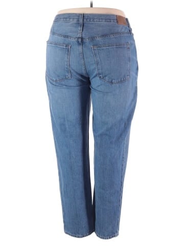 Madewell The Slouchy Boyjean in Rosewell Wash (view 2)