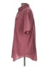 Chaps Burgundy Short Sleeve Button-Down Shirt Size L - photo 5