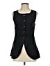 Posse 100% Linen Black Sleeveless Blouse Size XS - photo 1