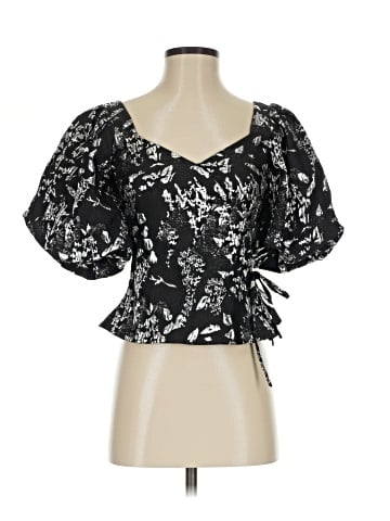 Jonathan Simkhai 3/4 Sleeve Blouse (view 1)