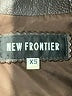 New Frontier Black Leather Jacket Size XS - photo 6