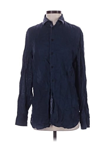 Armani Collezioni Long Sleeve Button-Down Shirt (view 1)