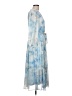 Calvin Klein 100% Polyester Blue Cocktail Dress Size 10 - photo 4
