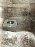 Uniqlo 100% Cotton Plaid Tan Long Sleeve Blouse Size L - photo 7