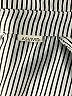 Assorted Brands 100% Polyester Stripes Gray Long Sleeve Blouse Size L - photo 7