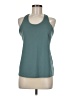 Athletic Works 100% Polyester Teal Active Tank Size M - photo 1