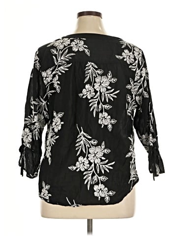Alfred Dunner 3/4 Sleeve T-Shirt (view 2)