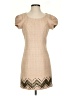 Love 21 100% Polyester Tweed Tan Cocktail Dress Size XS - photo 1