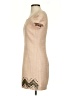 Love 21 100% Polyester Tweed Tan Cocktail Dress Size XS - photo 5