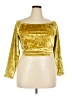Yitty Gold 3/4 Sleeve Top Size 4X - photo 1