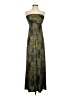 Assorted Brands 100% Silk Animal Print Green Cocktail Dress Size XS - photo 1