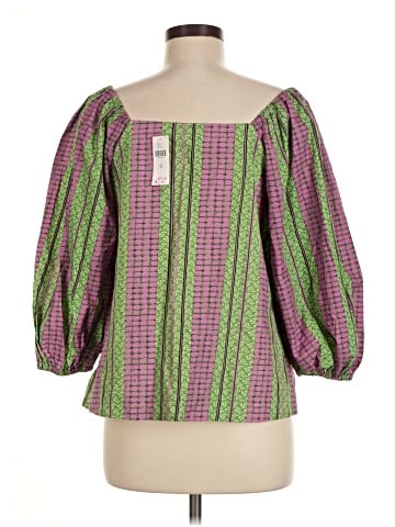 Porridge 3/4 Sleeve Blouse (view 2)