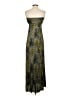 Assorted Brands 100% Silk Animal Print Green Cocktail Dress Size XS - photo 2