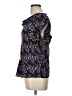 Odille Blue Short Sleeve Blouse Size L - photo 5