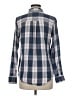 SO Plaid Blue Long Sleeve Button-Down Shirt Size M - photo 2