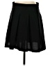 Alice + Olivia Solid Black Wool Skirt Size S (estimated) - photo 1