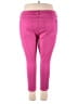 Elizabeth McKay Color Block Pink Jeggings Size 18 - photo 2
