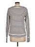 Stella & Dot Stripes Ivory Long Sleeve Top Size L - photo 2