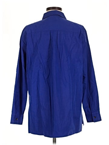 Lafayette 148 New York Long Sleeve Button-Down Shirt (view 2)