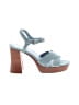 Cupcakes & Cashmere Blue Sandals Size 9 1/2 - photo 1