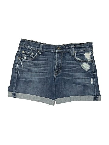 7 For All Mankind Denim Shorts (view 1)